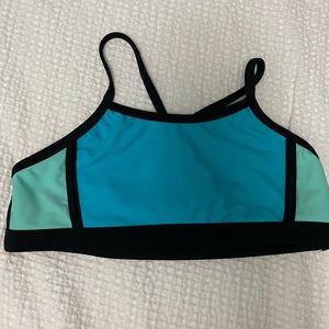 girls wonder nation swim top